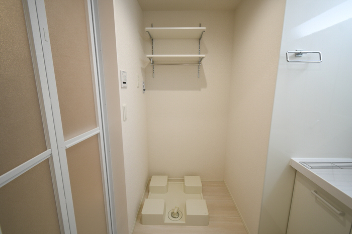 洗面所 洗濯機置き場 写真15