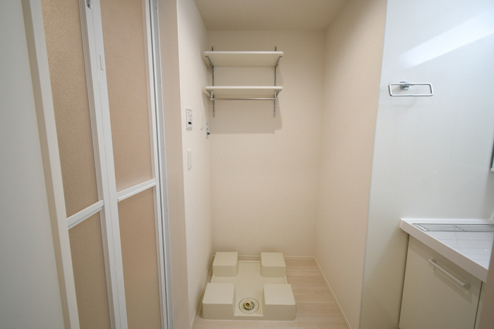 洗面所 洗濯機置き場 写真15