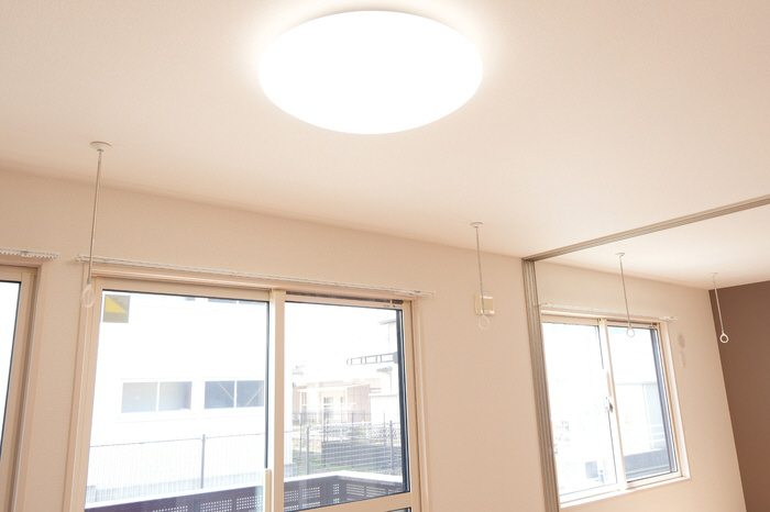 設備 室内物干し 写真16