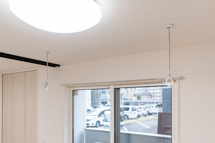 設備 室内物干し 写真13