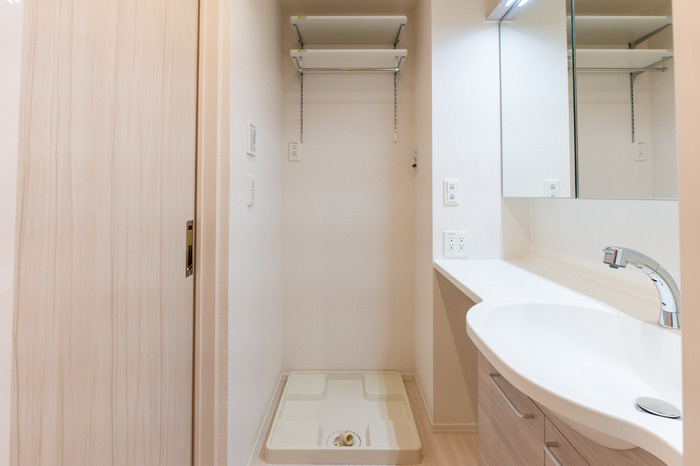 洗面所 洗濯機置き場 写真15