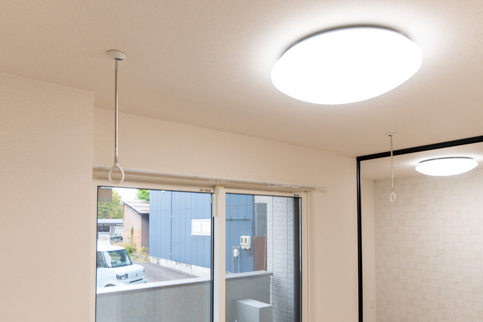 設備 室内物干し 写真13