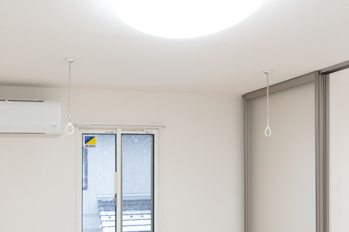 設備 室内物干し 写真14