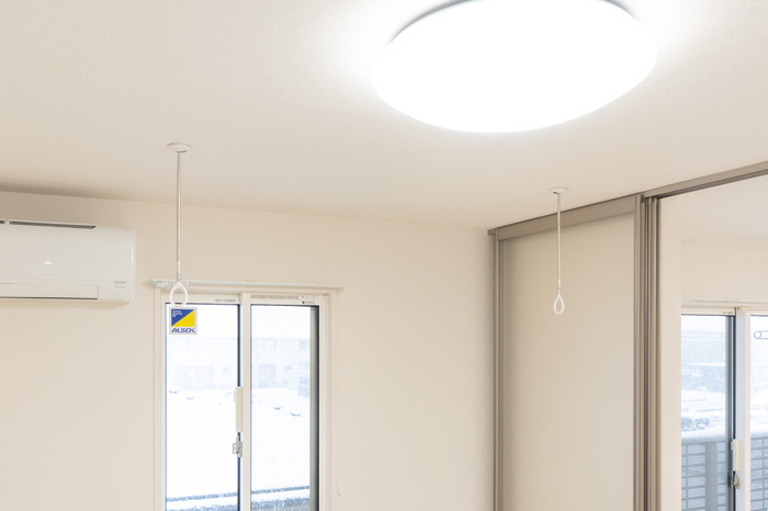 設備 室内物干し 写真14