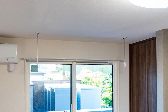 設備 室内物干し 写真15