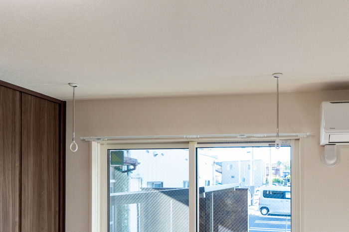 設備 室内物干し 写真15