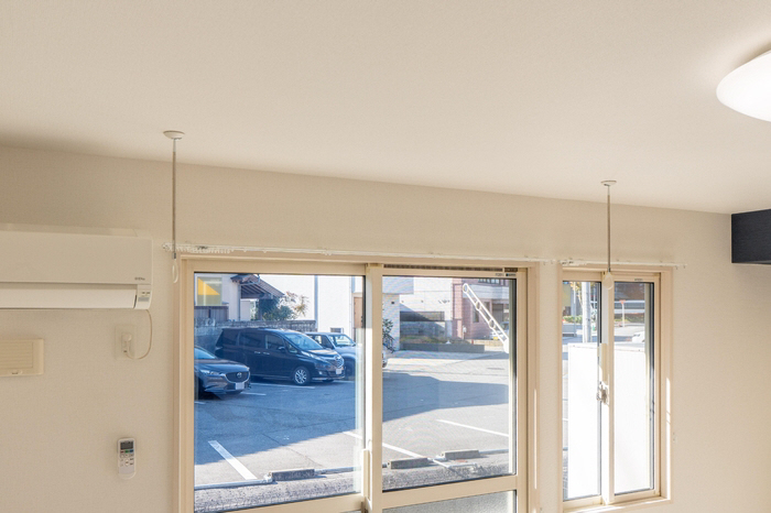 設備 室内物干し 写真28