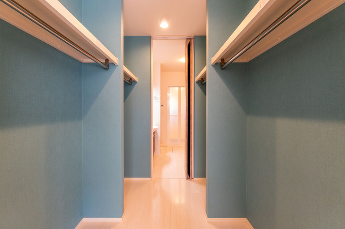 収納 ウォークスルークローゼット 写真8