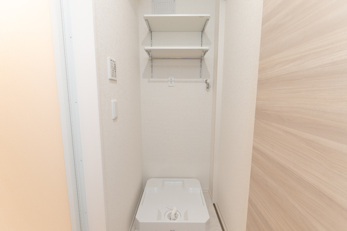 洗面所 洗濯機置き場 写真17