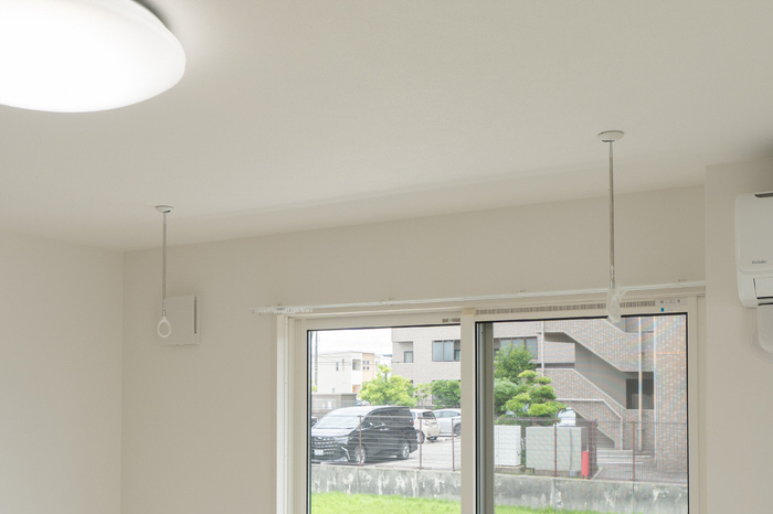設備 室内物干し 写真13