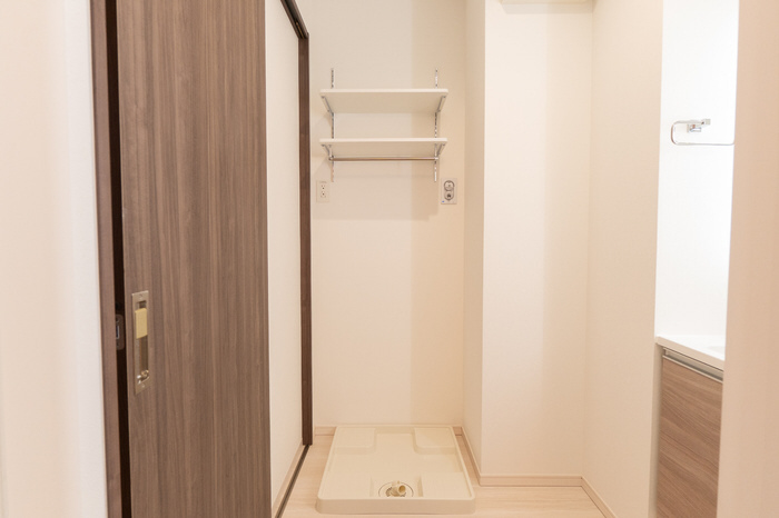 洗面所 洗濯機置き場 写真16