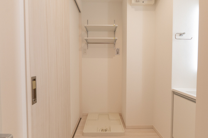 洗面所 洗濯機置き場 写真16