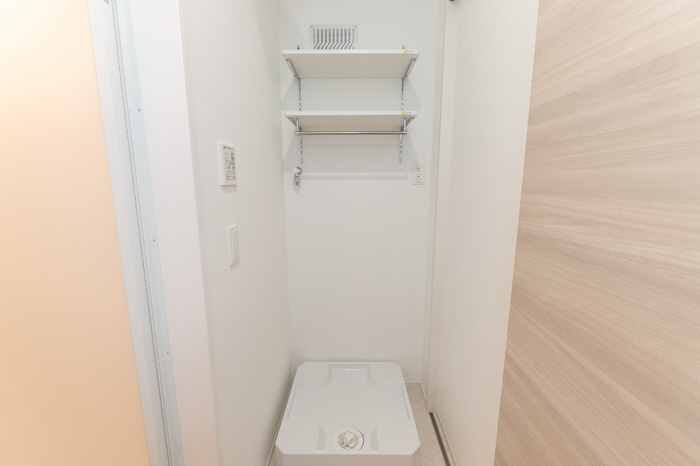 洗面所 洗濯機置き場 写真17
