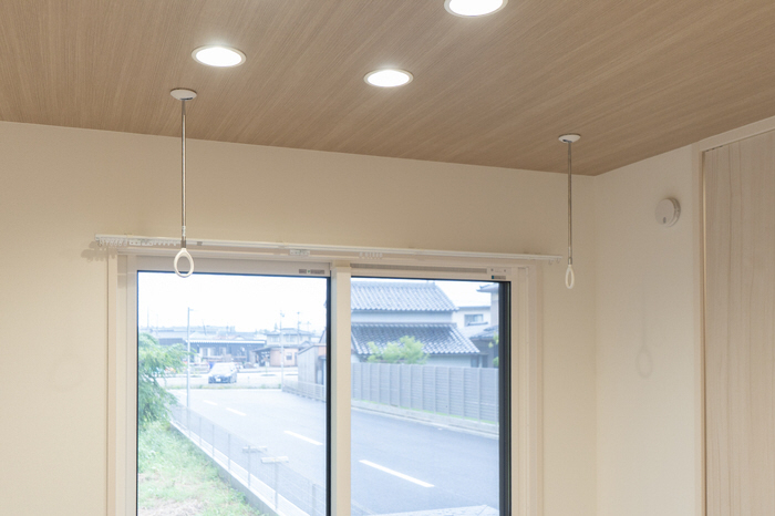 設備 室内物干し 写真13