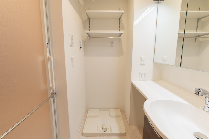 洗面所 洗濯機置き場 写真14
