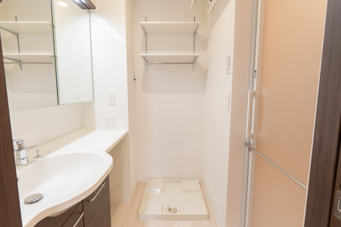 洗面所 洗濯機置き場 写真14