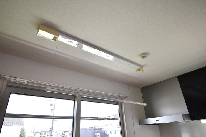 設備 室内物干し 写真14